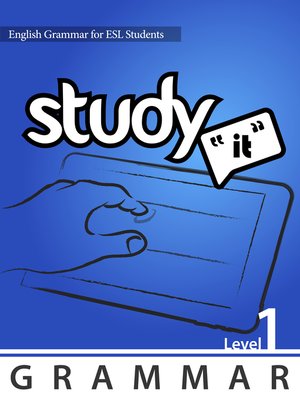 cover image of Study It Grammar 1 eBook